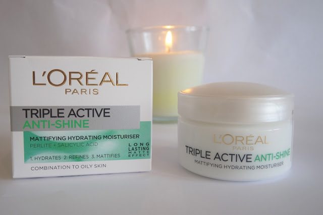 L'Oreal Triple Active Anti-Shine crema matifiantă | păreri | Debora Tentiș