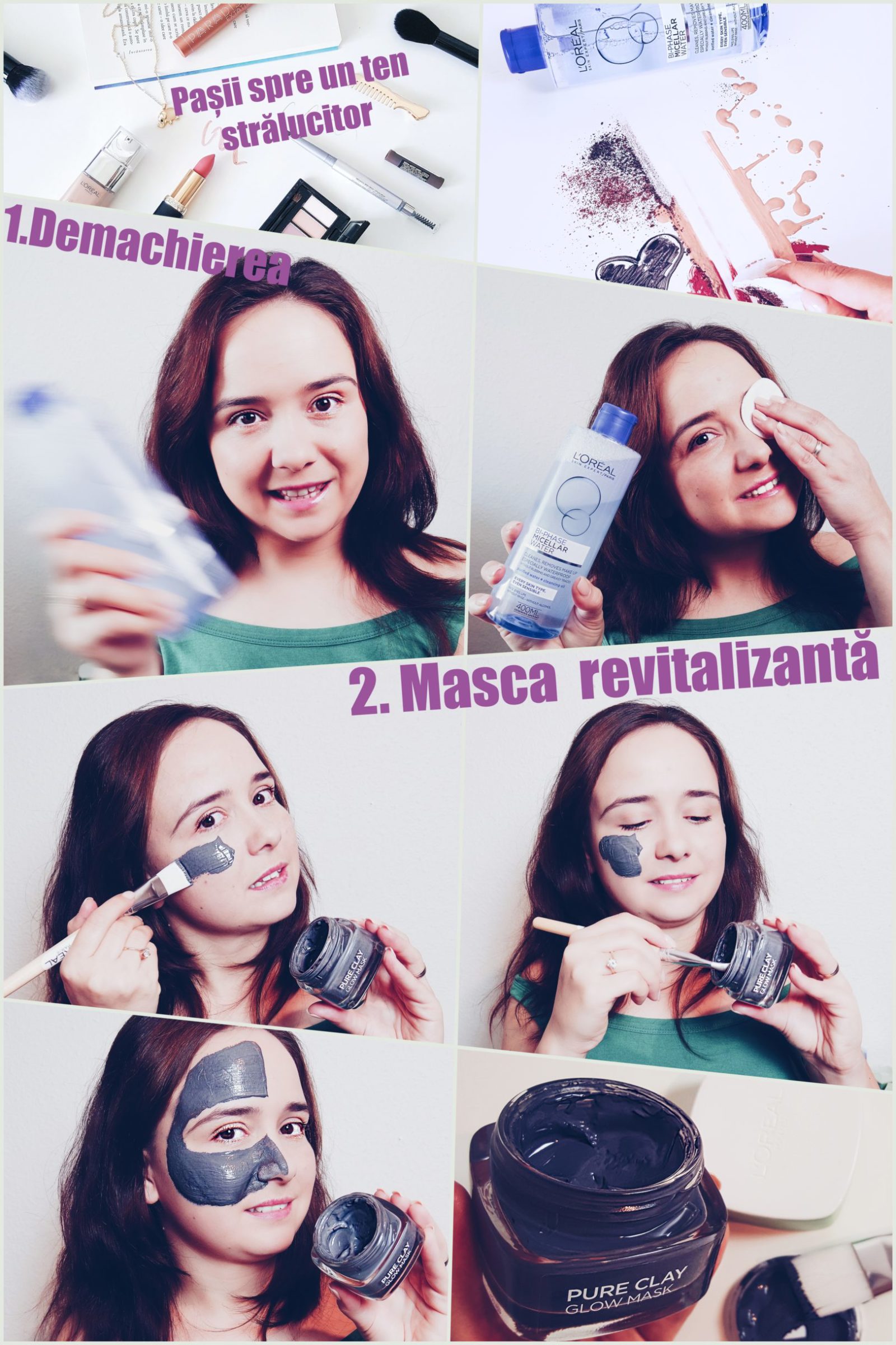 infografic final scoala de beauty vlogging loreal proba photo deboratentis.ro 2