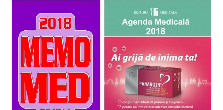 A apărut MemoMed și Agenda Medicală 2018