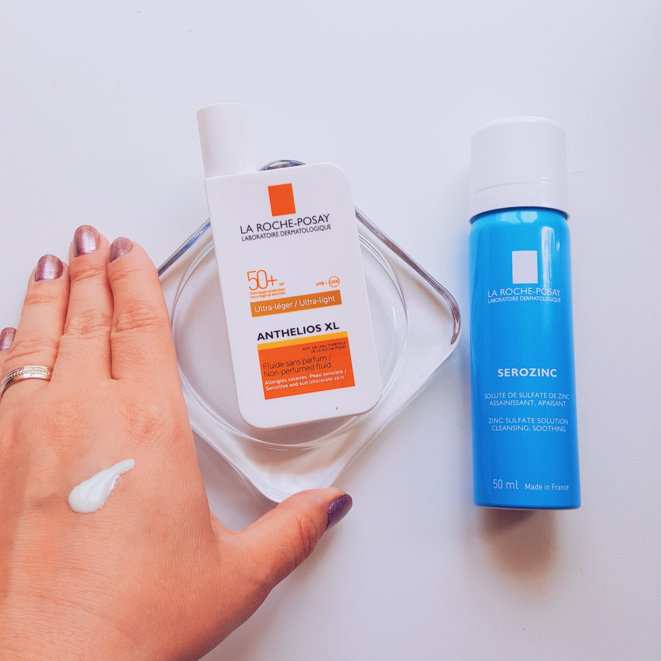 La Roche-Posay Anthelios XL Ultra Light Fluid SPF 50+ 50ml - review, Debora Tentis