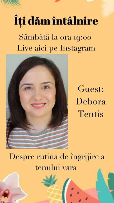 lookfantastic Romania x Debora Tentis Instagram live