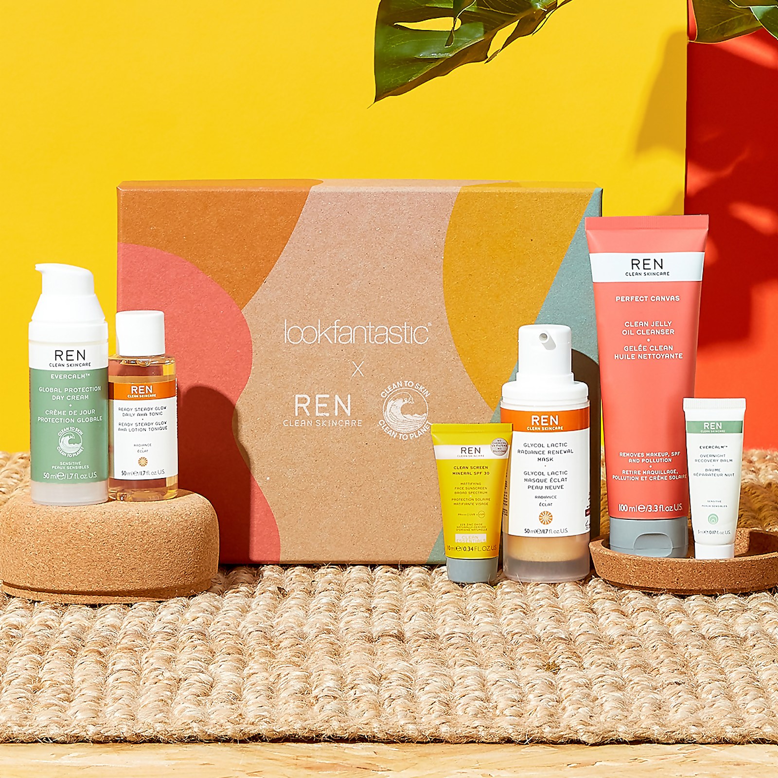 lookfantastic x REN Clean Skincare Limited Edition Beauty Box (Worth Over £115)